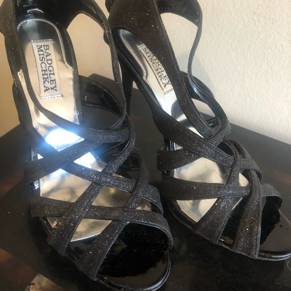 Badgley Mischka “lance” cocktail heels